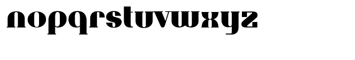 Tuxedo Extra Bold Font LOWERCASE