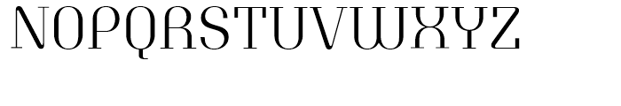 Tuxedo Light Font UPPERCASE