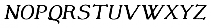 Tumbletype No 1 Regular Font UPPERCASE