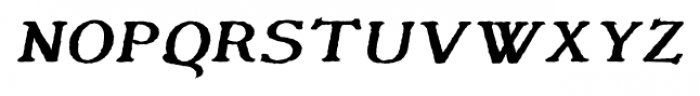 Tumbletype No2 Regular Font LOWERCASE