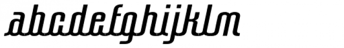 Tubo Link Italic Font LOWERCASE