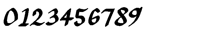 Tuesday Display Classic Italic Font OTHER CHARS