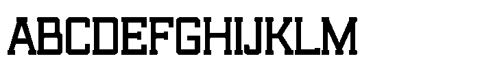 Tufface Font UPPERCASE