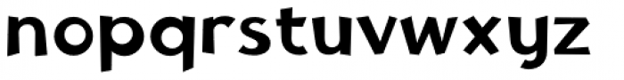 Tufuli Arabic Medium Font LOWERCASE