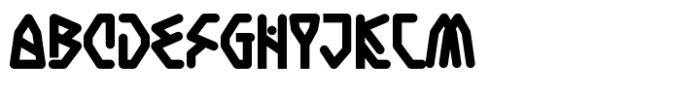 Tukamenh Font UPPERCASE