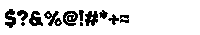Tukofu Rocho Font OTHER CHARS