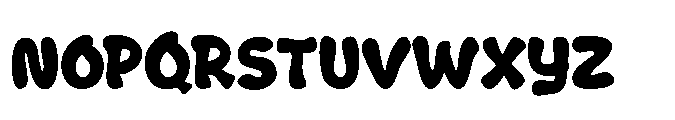 Tukofu Rocho Font UPPERCASE
