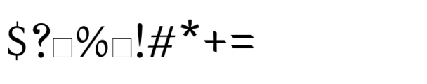 Tulika Bengali Regular Font OTHER CHARS