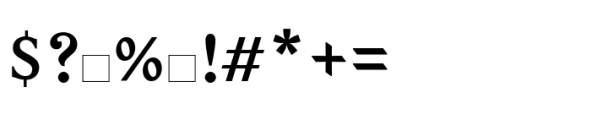 Tulika Bengali Semibold Regular Font OTHER CHARS