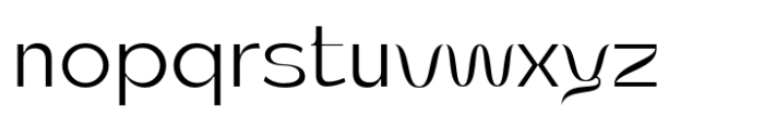 Tulip Algarve Light Font LOWERCASE