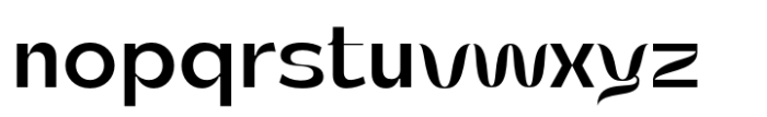 Tulip Algarve Medium Font LOWERCASE