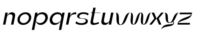 Tulip Algarve Regular Italic Font LOWERCASE