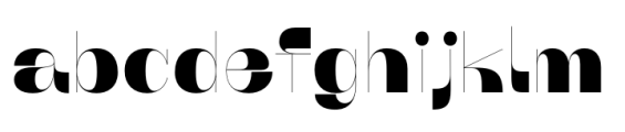 Tulippia Regular Font LOWERCASE