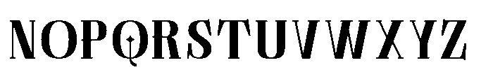 Tulivine Bold Font UPPERCASE