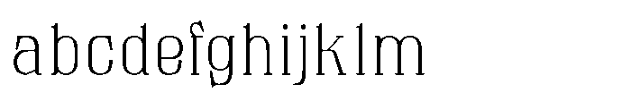 Tulivine Extra Light FONT