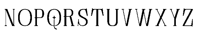 Tulivine Light Font UPPERCASE