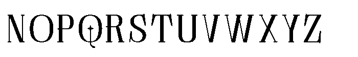 Tulivine Regular Font UPPERCASE