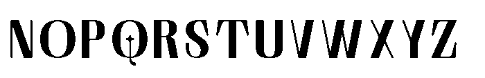 Tulivine Sans Bold Font UPPERCASE