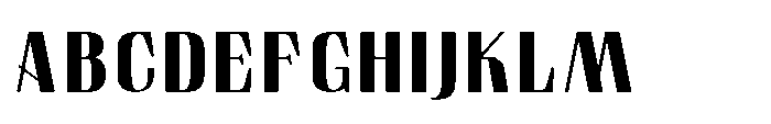 Tulivine Sans Extra Bold Font UPPERCASE