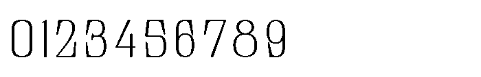 Tulivine Sans Extra Light Font OTHER CHARS