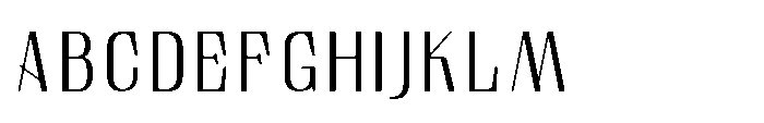 Tulivine Sans Light Font UPPERCASE