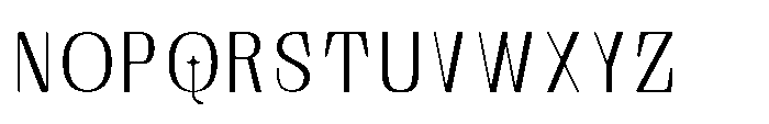 Tulivine Sans Light Font UPPERCASE