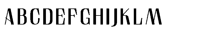 Tulivine Sans Medium Font UPPERCASE