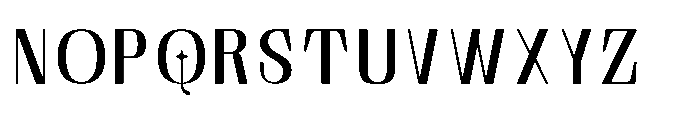 Tulivine Sans Medium Font UPPERCASE