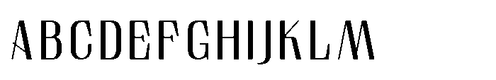 Tulivine Sans Regular Font UPPERCASE