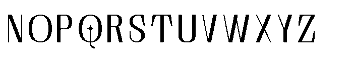 Tulivine Sans Regular Font UPPERCASE