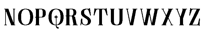 Tulivine Semi Bold Font UPPERCASE