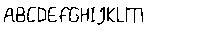 Tulus Square Font UPPERCASE