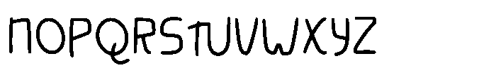 Tulus Square Font UPPERCASE