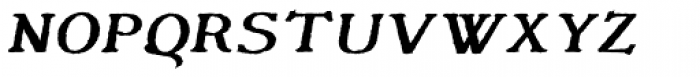 Tumbletype No 2 Font LOWERCASE
