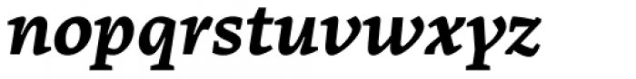 Tuna Bold Italic Font LOWERCASE