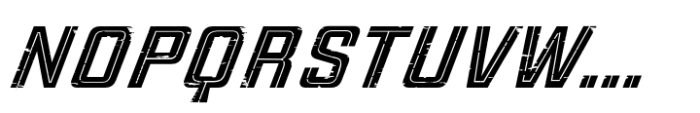 Tunning Rough Bold 001 Extended Font UPPERCASE