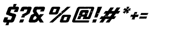Tunning Rough Bold 002 Extended Font OTHER CHARS