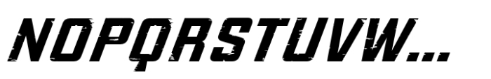 Tunning Rough Bold 002 Extended Font UPPERCASE