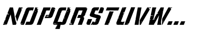 Tunning Rough Bold 003 Extended Font UPPERCASE