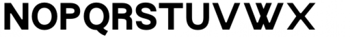Turaco Typeface Semi Bold Font UPPERCASE