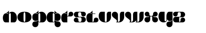 Turbo Aquile Regular Font LOWERCASE