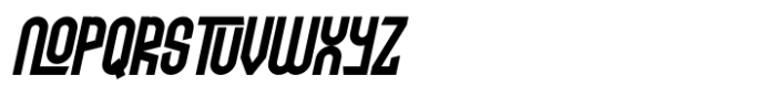 Turbo Drash Italic Font UPPERCASE
