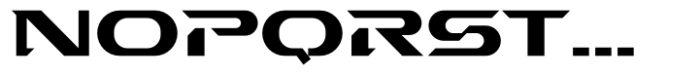 Turbo Driver Regular Font UPPERCASE