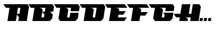 Turbo Lancer Regular Font UPPERCASE