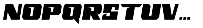 Turbo Lancer Regular Font LOWERCASE