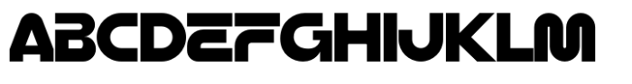 Turbocharged Regular Font UPPERCASE