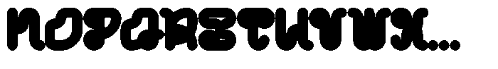 Turboline Base Font UPPERCASE