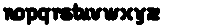 Turboline Base Font LOWERCASE