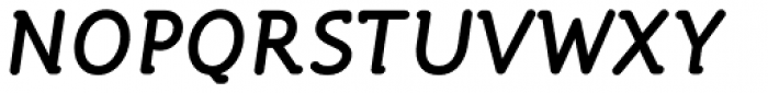 Turbota Bold Italic Font UPPERCASE