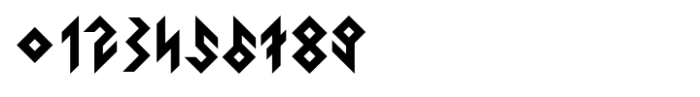 Turk Runic Font OTHER CHARS
